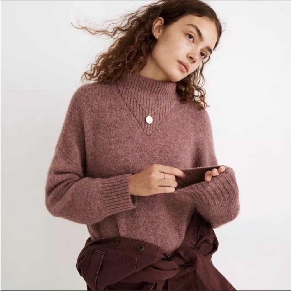Madewell Dillon Mockneck sweater